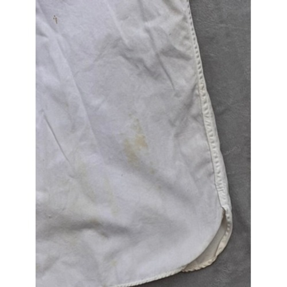Vintage 1964 US Military Short Sleeve Utility Shirt White DSA-1-3438-64-C Medium - Picture 11 of 11